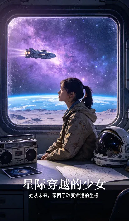 短剧《星际穿越的少女》封面
